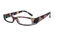 HIP Leesbril multicolour/stip - +1.0