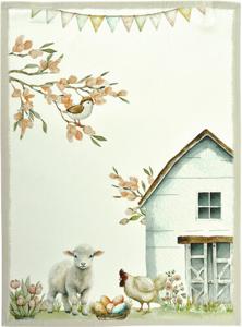 Sander Sander theedoek Farmhouse 50x70 Fb. 40 Multi