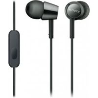 Sony MDR-EX155AP Headset In-ear 3,5mm-connector Zwart - thumbnail