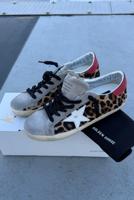 Golden Goose sneakers Superstar GWF00101.F008103.15868 leopard/white/red