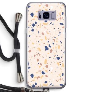 Terrazzo N°23: Samsung Galaxy S8 Transparant Hoesje met koord