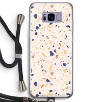 Terrazzo N°23: Samsung Galaxy S8 Transparant Hoesje met koord
