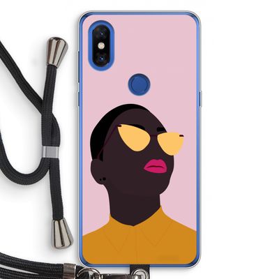 Yellow glasses: Xiaomi Mi Mix 3 Transparant Hoesje met koord