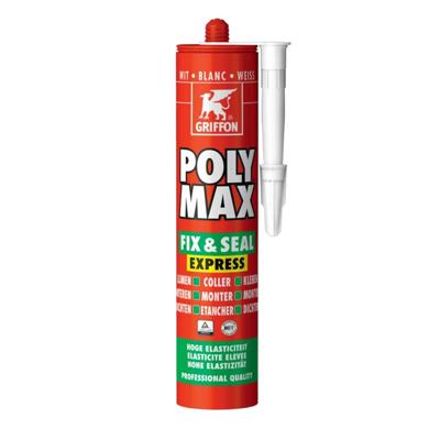 Griffon montagelijm - PolyMax Fix & Seal Express - 425 gram koker - wit