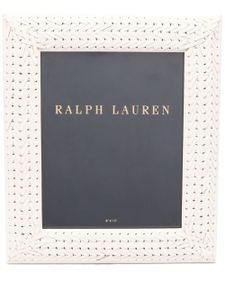 Ralph Lauren Home cadre photo Adrienne en cuir - Tons neutres