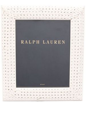 Ralph Lauren Home cadre photo Adrienne en cuir - Tons neutres