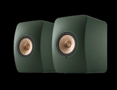 KEF LS50 Wireless 2 Boekenplank speaker - Moss Green (per paar)