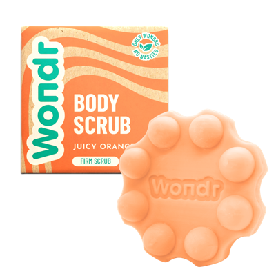 Wondr Shower Scrub Juicy Orange 110g