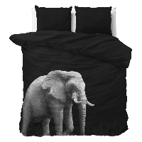 Dekbedovertrek Elephant Dieren 240x200 Cm Anti Allergie & Anti Huisstofmijt & Gezien Op TV Sleeptime Essentials - Dekbed-Discounter.nl