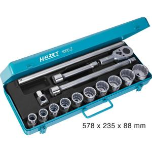 Hazet 1000Z Dopsleutelset Metrisch 3/4 (20 mm) 15-delig