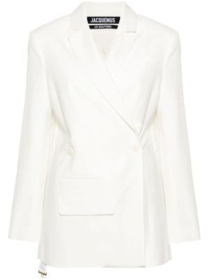 Jacquemus blazer La Veste Tibau - Blanc
