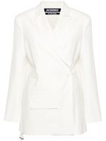 Jacquemus blazer La Veste Tibau - Blanc - thumbnail