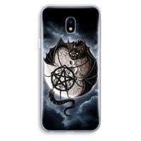 Volle maan: Samsung Galaxy J3 (2017) Transparant Hoesje