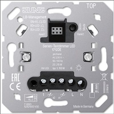 LED serietastdimmer Jung 1712 DE 210W LED