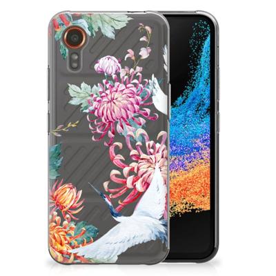 Samsung Galaxy Xcover 7 | TPU Hoesje | Bird Flowers