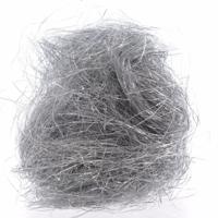Decoris engelenhaar - zilver - synthetisch haar - 20 gram - kerstboom decoratie