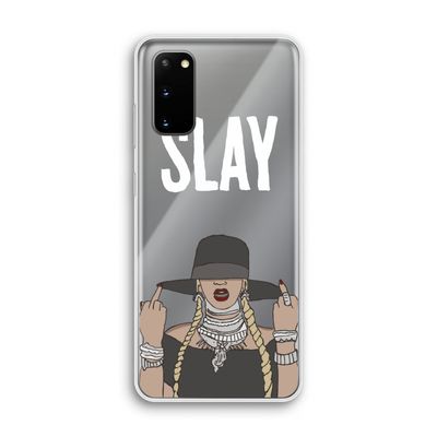 Slay All Day: Samsung Galaxy S20 Transparant Hoesje