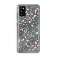 Sierlijke bloemen: Samsung Galaxy A41 Transparant Hoesje
