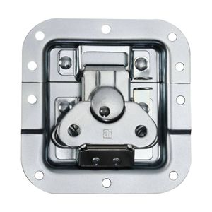 Adam Hall 17283P Medium inbouw vlinderslot met verzet 12mm diep