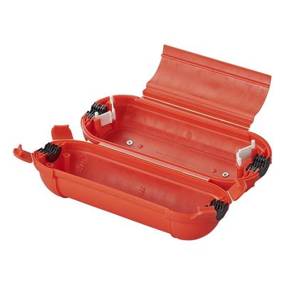 Proplus Stekkersafe veiligheidsbox - IP44 - voor Schuko stekkerverbindingen - rood