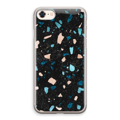 Terrazzo N°11: iPhone 8 Transparant Hoesje