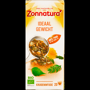 Zonnatura Ideaal Gewicht Kruideninfusie 20 Zakjes 32 g bij Jumbo