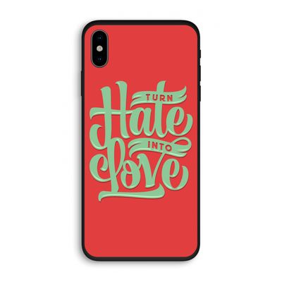Turn hate into love: iPhone XS Biologisch afbreekbaar hoesje