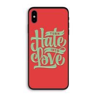 Turn hate into love: iPhone XS Biologisch afbreekbaar hoesje