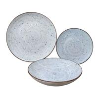 Serviesset Versa Lua Blauw Porselein 18 Onderdelen