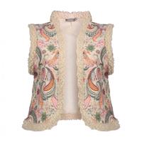Geisha - Zand | unisex | Gilet | Zand | XXL | regular | Kamst mode