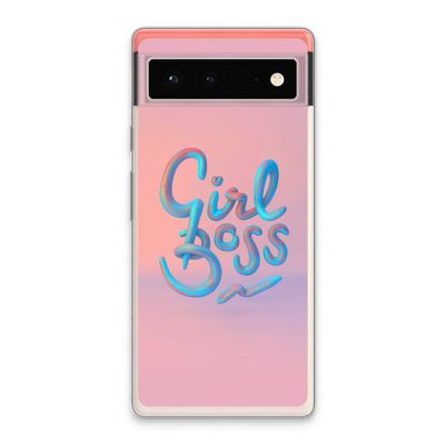 Girl boss: Google Pixel 6 Transparant Hoesje