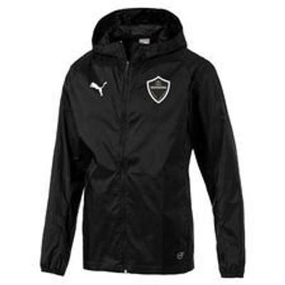 PUMA Regenjas LIGA Core - Zwart/Wit