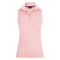 Polo Hv Polo Favouritas Tech Mouwloos, XS in roze - thumbnail