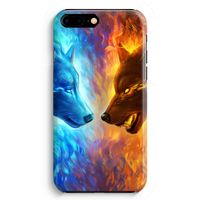 Fire & Ice: Volledig Geprint iPhone 7 Plus Hoesje