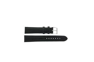 Horlogeband Universeel F148Z Leder Zwart 18mm