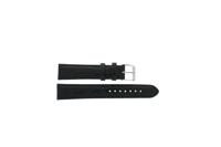 Horlogeband Universeel F148Z Leder Zwart 18mm
