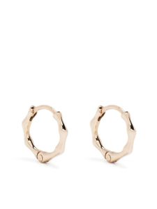 Dinny Hall boucles d'oreilles Bamboo en or 10ct