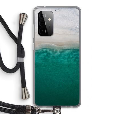 Stranded: Samsung Galaxy A72 5G Transparant Hoesje met koord