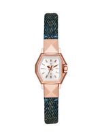Horlogeband Diesel DZ5490 Leder/Textiel Multicolor 7mm