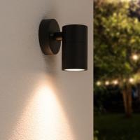 Mason - LED Wandlamp - IP44 Waterdicht - Voor binnen en buiten - GU10 Fitting - Dimbaar - Zwart - Buitenlamp - Downlight - Industriëel