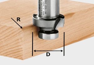 Festool Accessoires HW R6-OFK 500 Afrondfrees HW | 490096