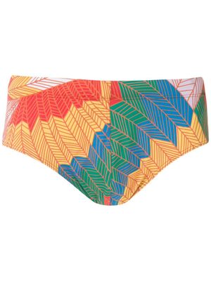 Amir Slama maillot de bain Cocar Francês - Bleu
