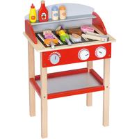 VIGA houten barbecue, afm 39x60x26 cm, 1 stuk