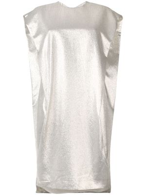 Poiret robe droite mi-longue - Or