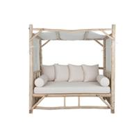 Solstol Home ESPRIT Wit Natuurlijk