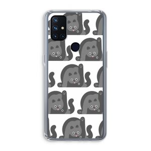 Cats: OnePlus Nord N10 5G Transparant Hoesje