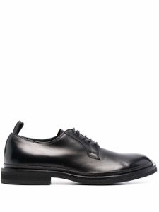 Officine Creative chaussures en cuir à lacets - Noir