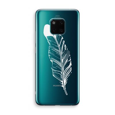Pluim: Huawei Mate 20 Pro Transparant Hoesje