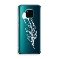 Pluim: Huawei Mate 20 Pro Transparant Hoesje