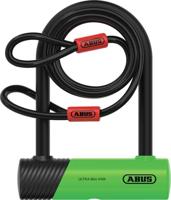 Abus Ultra Mini 410K/150HB140 U-lock incl. Cobra Loop Cable and SH Bracket